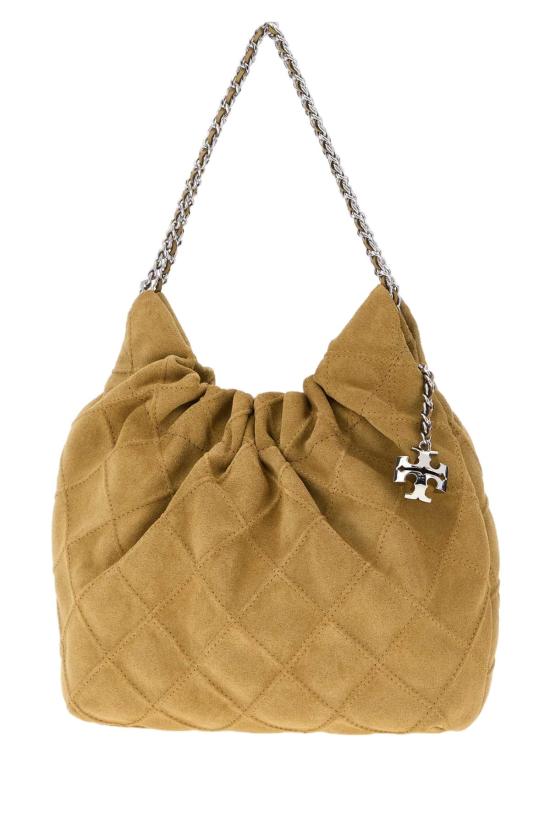  토리버치 플레밍 스웨이드 미니 체인 호보백 166066 250 BEIGE - TORY BURCH