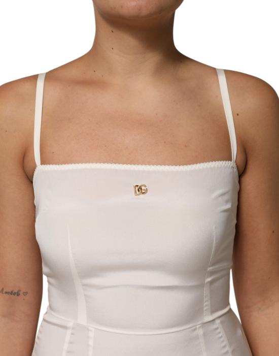  돌체앤가바나 바디수트 티셔츠 DR81790 WHITE - DOLCE & GABBANA