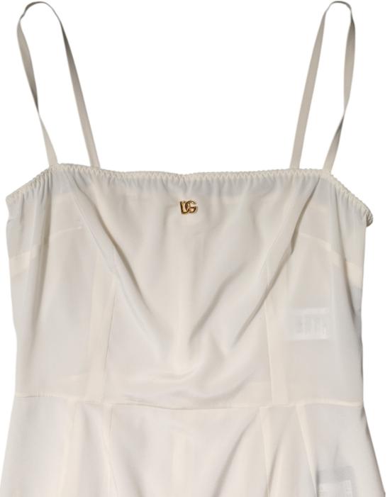  돌체앤가바나 바디수트 티셔츠 DR81790 WHITE - DOLCE & GABBANA