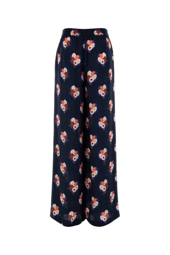 26SS 펜디 실크 팬츠 FR6494AW9H F1W0A NAVY - FENDI