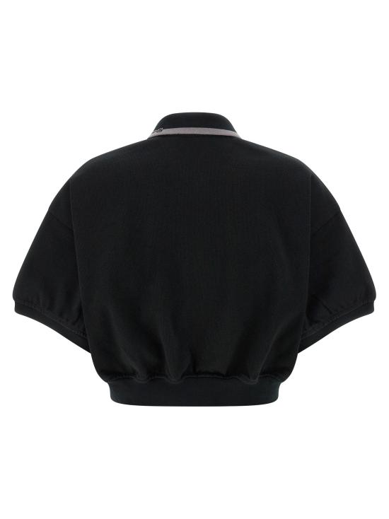 26SS 티바이알렉산더왕 폴로 티셔츠 TB323304BM BLACK - T BY ALEXANDER WANG