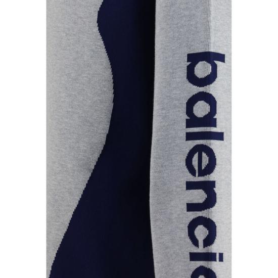  발렌시아가 긴팔 티셔츠 BAA000GVT34591223BB GRAY - BALENCIAGA