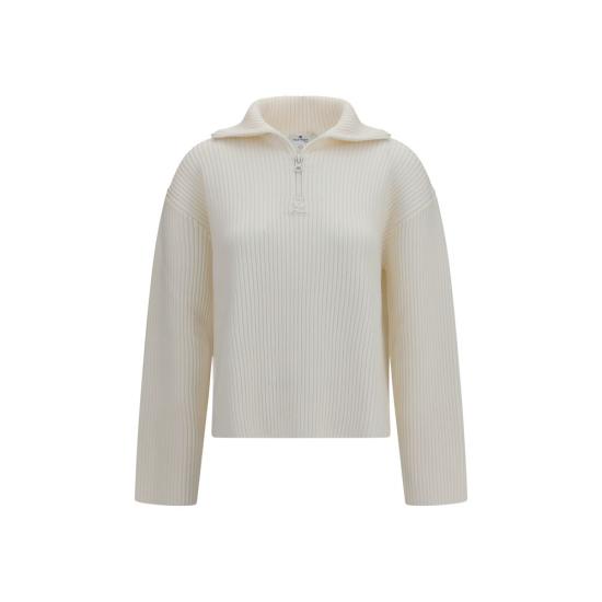 26FW 쿠레쥬 스웨터 CO326MPU278FI00850001BB WHITE