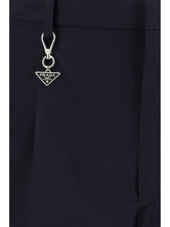 26SS 프라다 테일러드 코튼 팬츠 UP0419SOOO1XV2 F0ABB NAVY - PRADA
