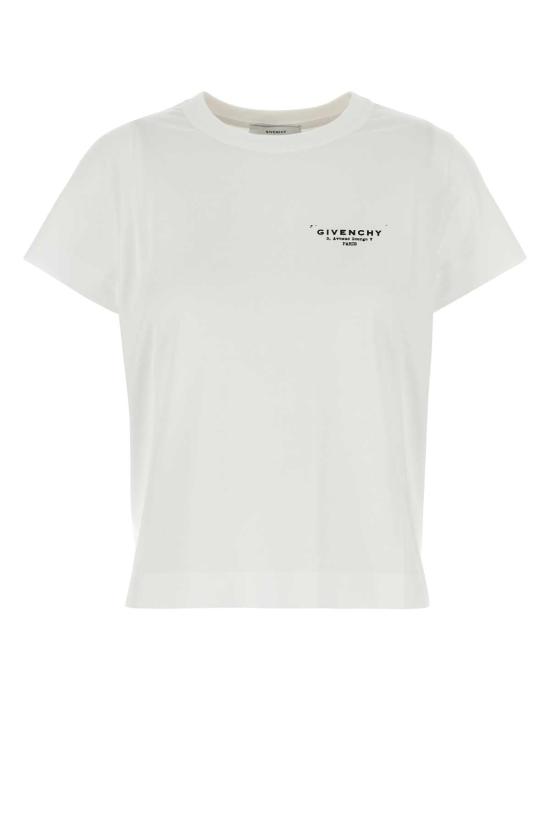 26SS 지방시 폴로 티셔츠 BW70FJP75N 100 WHITE