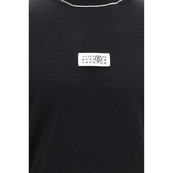 26FW MM6 메종마르지엘라 스웨터 MMSH0HA0009M13037900BB BLACK - MM6 MAISON MARGIELA