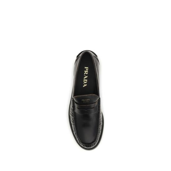 26SS 프라다 플랫 슈즈 PR1D199OF020V69F0Y71BB BLACK - PRADA