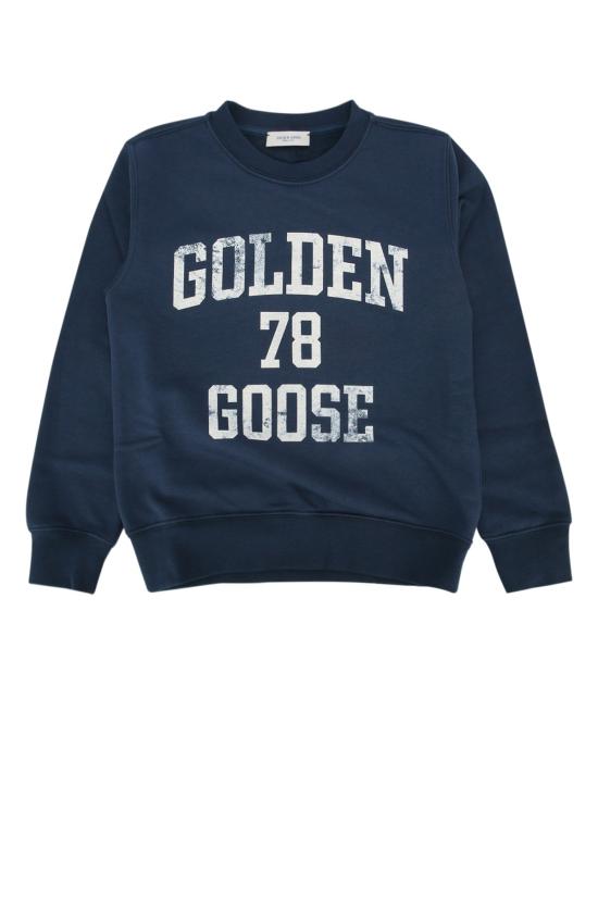  골든구스 긴팔 티셔츠 GKP02214P001948 50361 NAVY