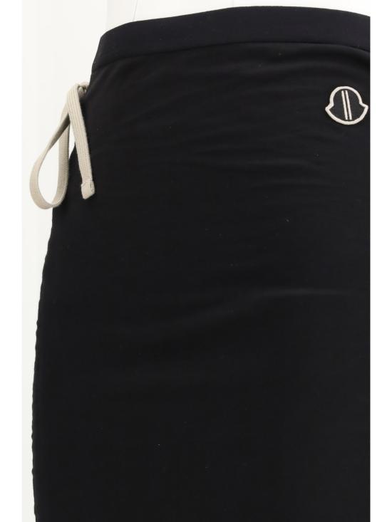 26SS 릭오웬스 몽클레어 스커트 MU01F8H0289AHD 999 BLACK - RICK OWENS MONCLER