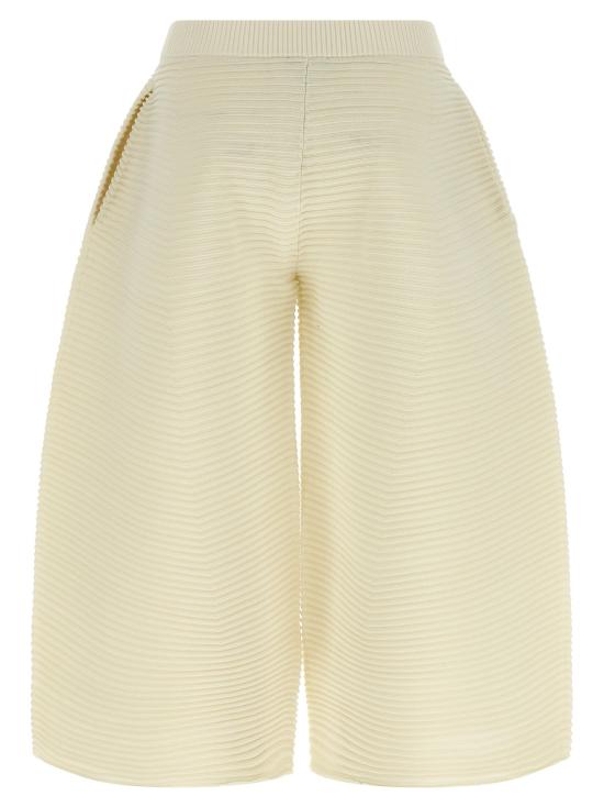 26SS 이세이 미야케 팬츠 IS334602BM WHITE - ISSEY MIYAKE