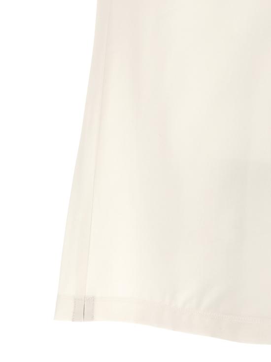 26SS 브루넬로 쿠치넬리 탑 BR336293BM WHITE - BRUNELLO CUCINELLI