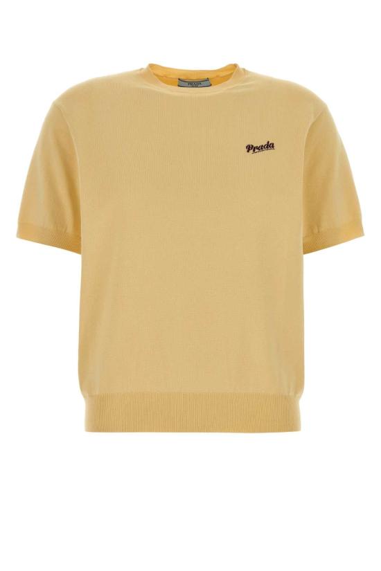 26SS 프라다 폴로 티셔츠 P24B3DSOOO19DA F05BN YELLOW