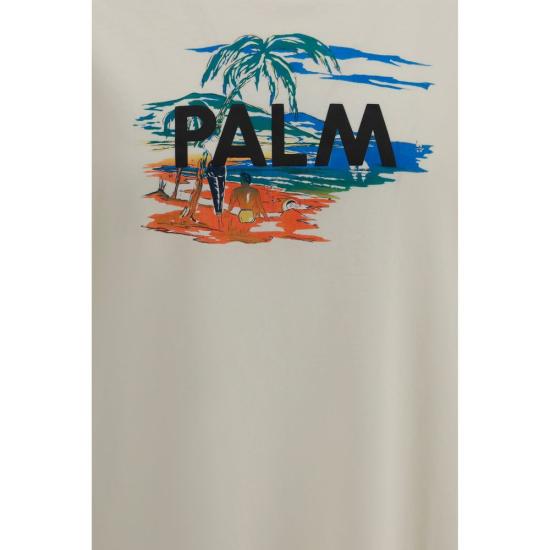 26FW 팜앤젤스 탑 PAPAMAA001JR0040384BB BEIGE - PALM ANGELS