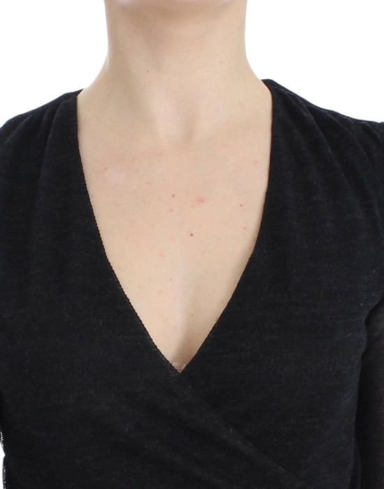  에르마노 설비노 스웨터 SIG12583 BLACK - ERMANNO SCERVINO