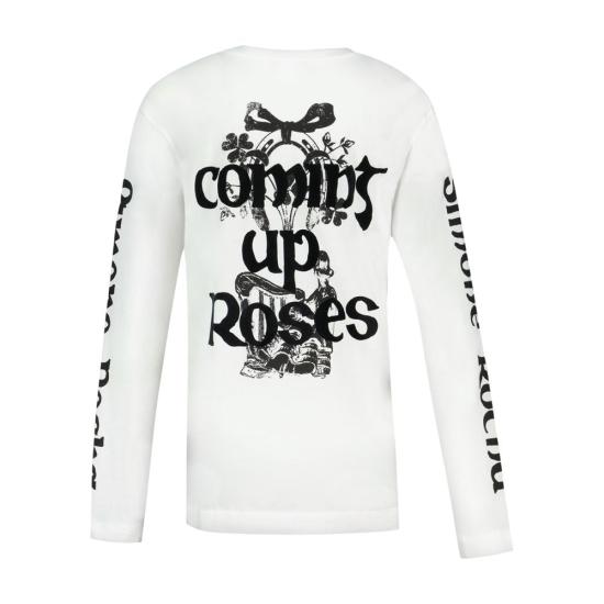 26FW 시몬로샤 폴로 티셔츠 CONFIG SMR026035 WHITE