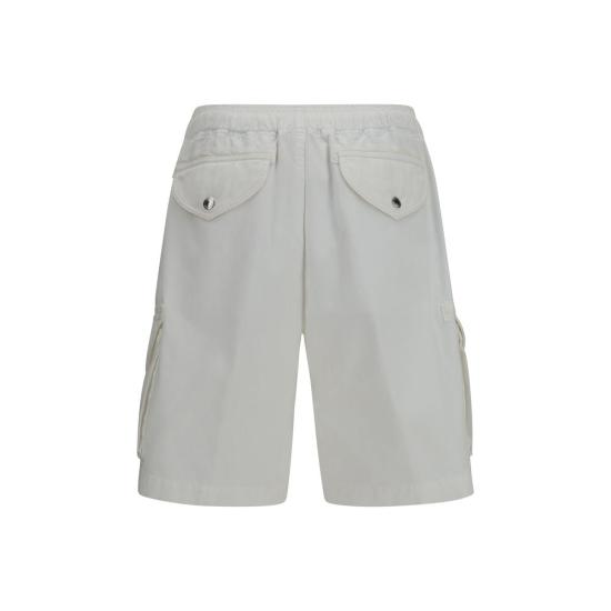26SS 브루넬로 쿠치넬리 숏팬츠 BRM252DU0025C2200BB WHITE - BRUNELLO CUCINELLI