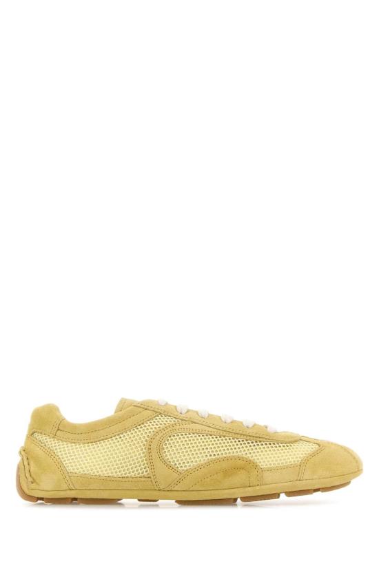 26SS 프라다 몬테카를로 리에디션 2005 나파 레더 스니커즈 1E247OFD0103D8C F0901 YELLOW