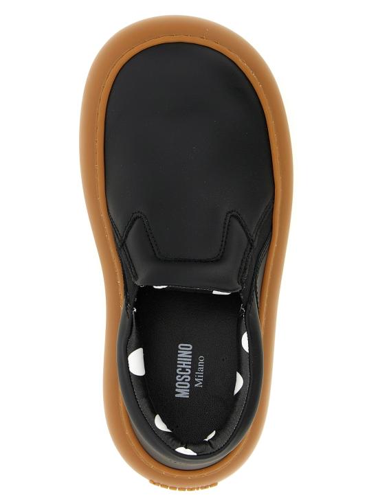 25FW 모스키노 스니커즈 MO314856BM BLACK - MOSCHINO