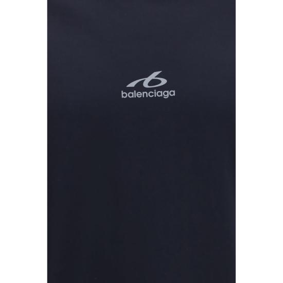 26FW 발렌시아가 탑 BAA000NQTUVN78502BB NAVY - BALENCIAGA