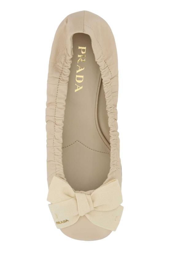 26SS 프라다 플랫 슈즈 1I326OF025ZJB F0304 BEIGE - PRADA