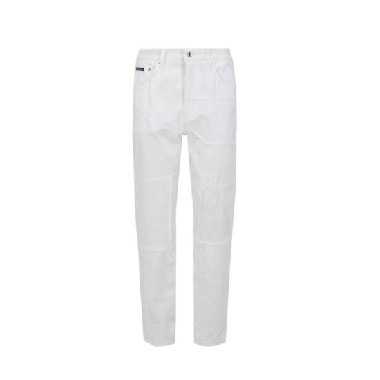  돌체앤가바나 데님 팬츠 DO 9137715413204 WHITE