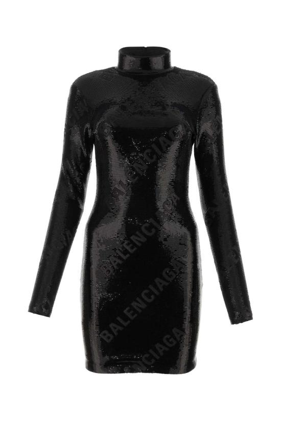  발렌시아가 원피스 725104TMR68 1102 BLACK