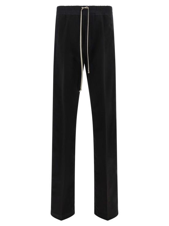 26FW 릭 오웬스 스트레이트 팬츠 RI337251BM BLACK