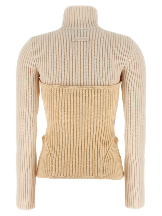 25FW 장 폴 고티에 스웨터 JE314060BM BEIGE - JEAN PAUL GAULTIER