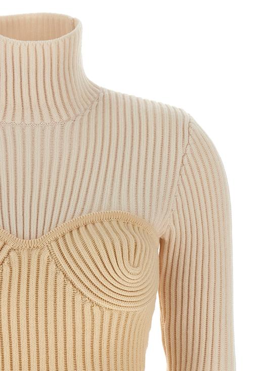 25FW 장 폴 고티에 스웨터 JE314060BM BEIGE - JEAN PAUL GAULTIER