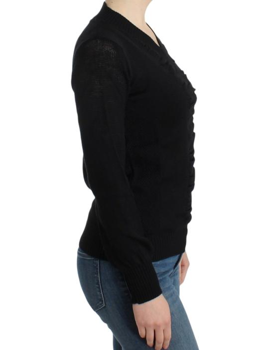  커스텀네셔널 스웨터 SIG12087 BLACK - COSTUME NATIONAL