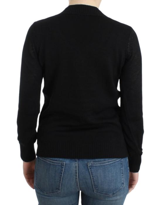  커스텀네셔널 스웨터 SIG12087 BLACK - COSTUME NATIONAL