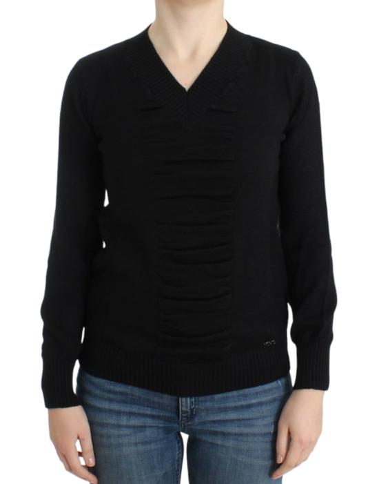  커스텀네셔널 스웨터 SIG12087 BLACK