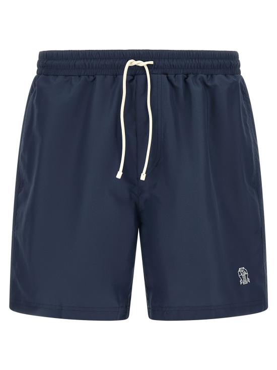 26SS 브루넬로 쿠치넬리 숏팬츠 BR328800BM NAVY