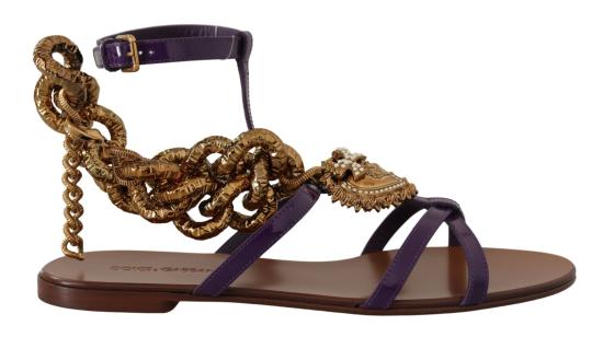  돌체앤가바나 샌들 LA9784 PURPLE - DOLCE & GABBANA