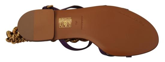  돌체앤가바나 샌들 LA9784 PURPLE - DOLCE & GABBANA