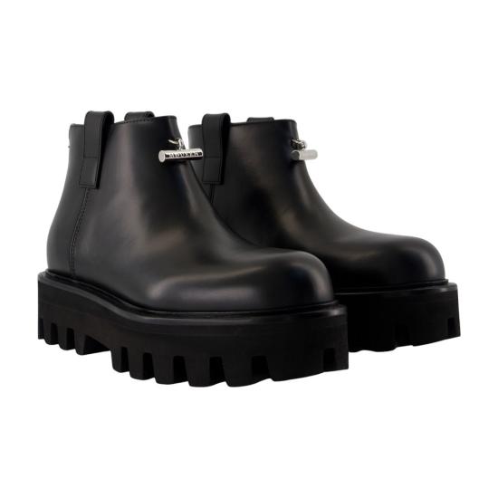 25FW 알렉산더 맥퀸 부츠 CONFIG AMQS24023 BLACK - ALEXANDER MCQUEEN