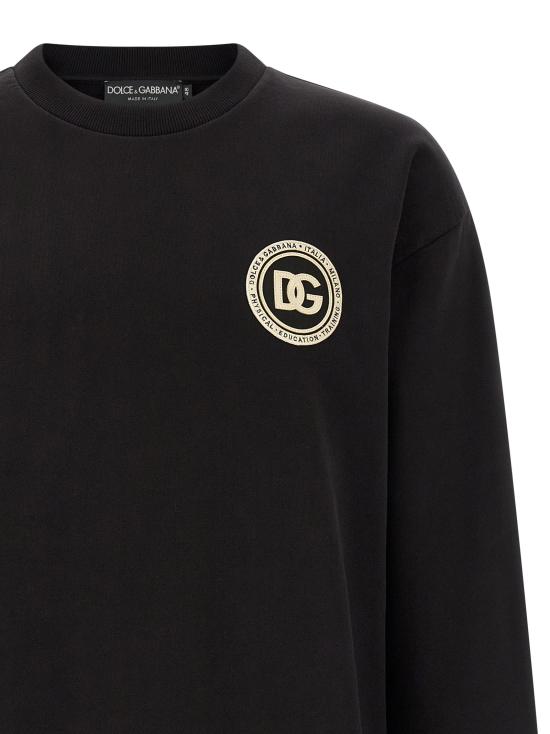 돌체앤가바나 긴팔 티셔츠 DO329389BM BLACK - DOLCE & GABBANA