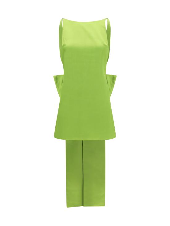 26FW 셀프 포트레이트 원피스 AW26008SG GREEN