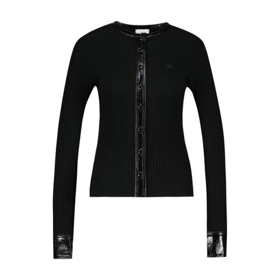 26FW 쿠레쥬 가디건 CONFIG CRG026019 BLACK - COURREGES