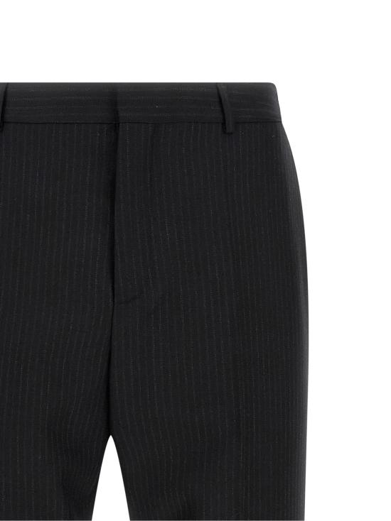 26SS 생로랑 스트레이트 팬츠 SA335739BM BLACK - SAINT LAURENT