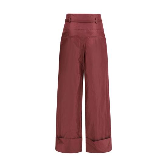 26SS 펜디 팬츠 FEFR6673AW7CF1UKFBB RED - FENDI