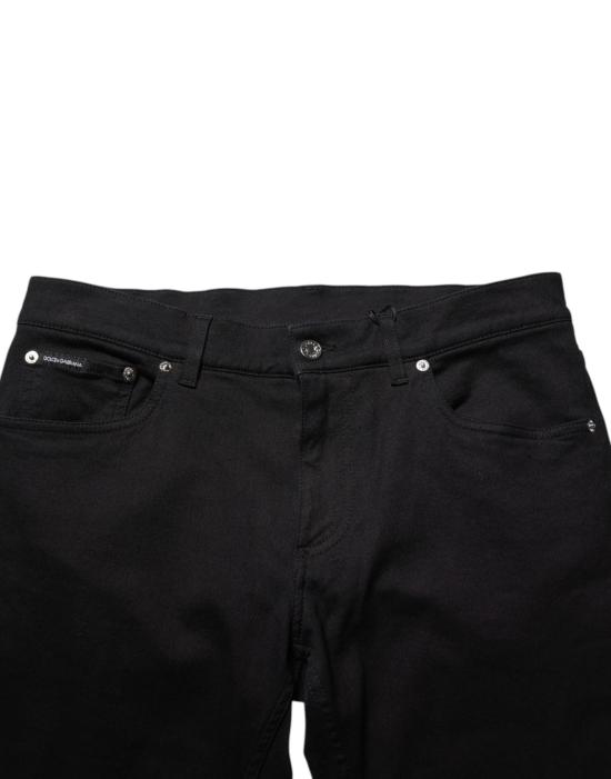  돌체앤가바나 스트레이트 팬츠 PAN76588 BLACK - DOLCE & GABBANA