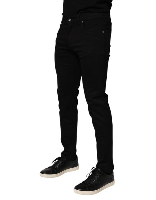  돌체앤가바나 스트레이트 팬츠 PAN76588 BLACK - DOLCE & GABBANA