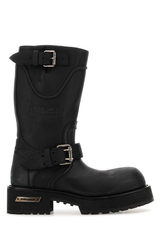 26FW 발렌시아가 VENOM 베놈 미들 부츠 833585WCAL1 1080 BLACK SILVER - BALENCIAGA