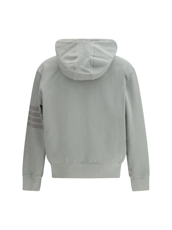 26FW 톰브라운 솔리드 루프백 4바 후디 MJT556AJ0007 055 GRAY - THOM BROWNE