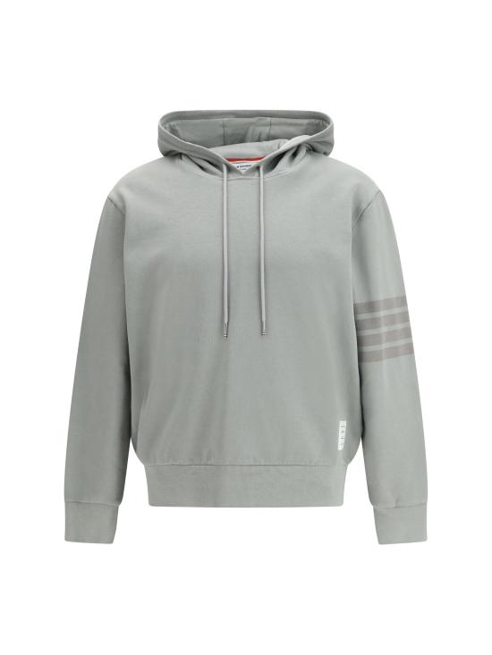 26FW 톰브라운 솔리드 루프백 4바 후디 MJT556AJ0007 055 GRAY