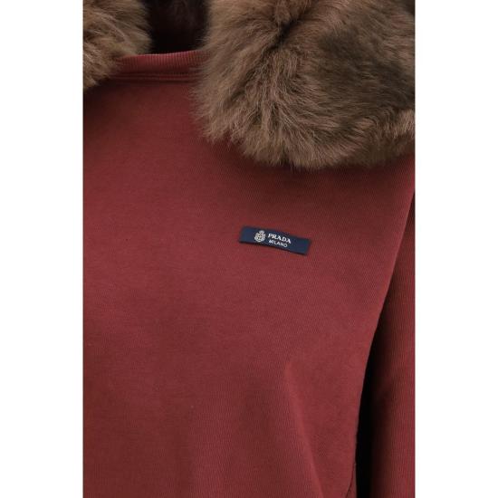 26SS 프라다 긴팔 티셔츠 PR134725SOOO18VWF0007BB RED - PRADA