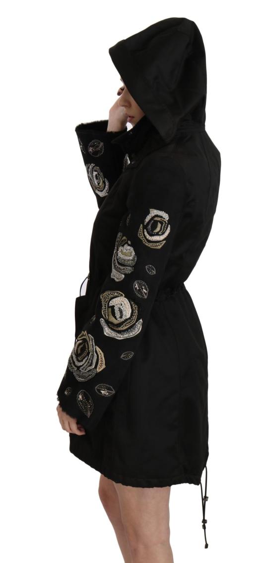  존 리치몬드 코트 JKT2341 BLACK - JOHN RICHMOND