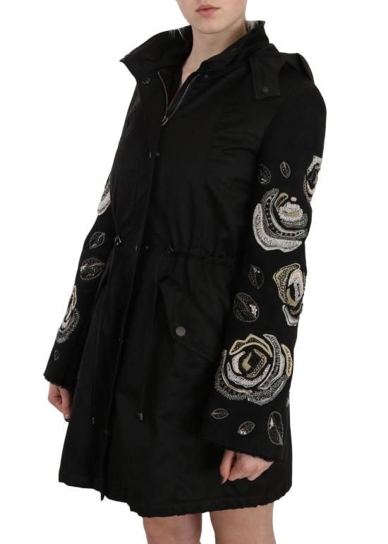  존 리치몬드 코트 JKT2341 BLACK - JOHN RICHMOND