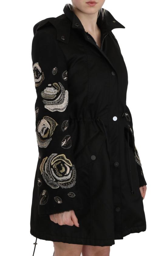  존 리치몬드 코트 JKT2341 BLACK - JOHN RICHMOND